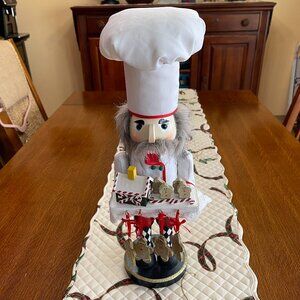 Wooden Chef Baker Nutcracker